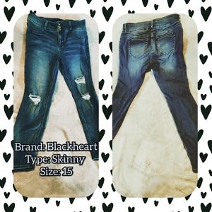 Blackheart Skinny Jeans